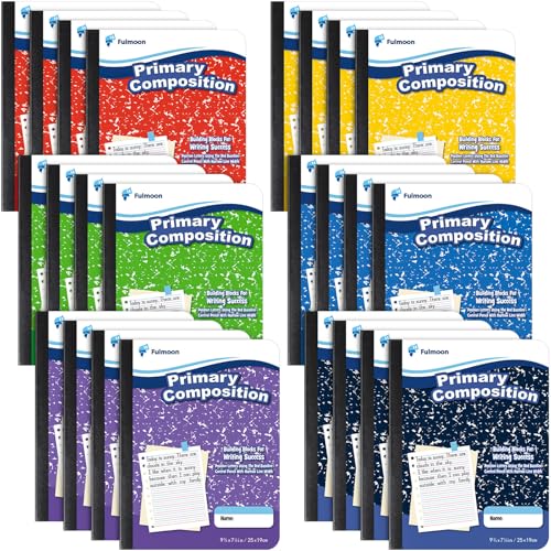 Journal K-2 enfants Fulmoon 80 pages pour dessiner et écrire à l'école