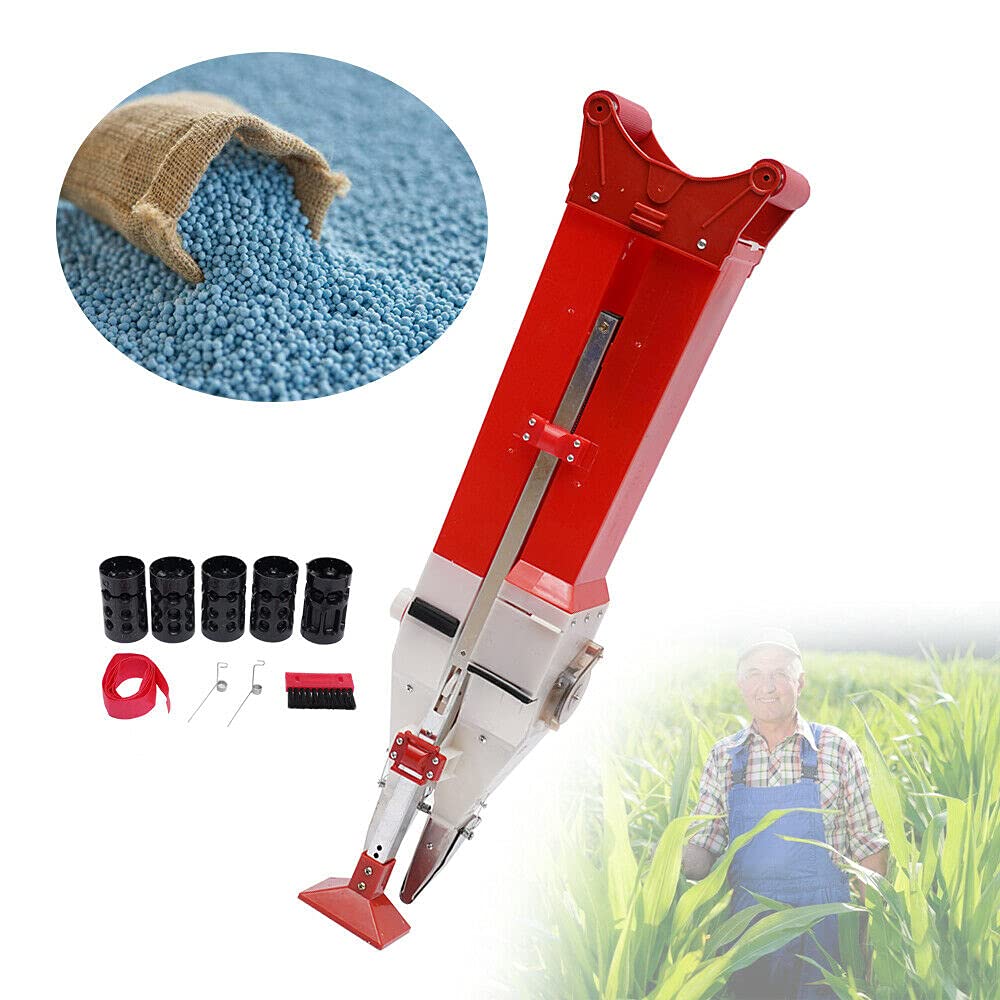 Máquina de plantación manual para jardín, tubo de plantación, dispositivo para plantar, plantar, semillero, verduras, herramienta de jardinería, hecha a mano (doble tubo)
