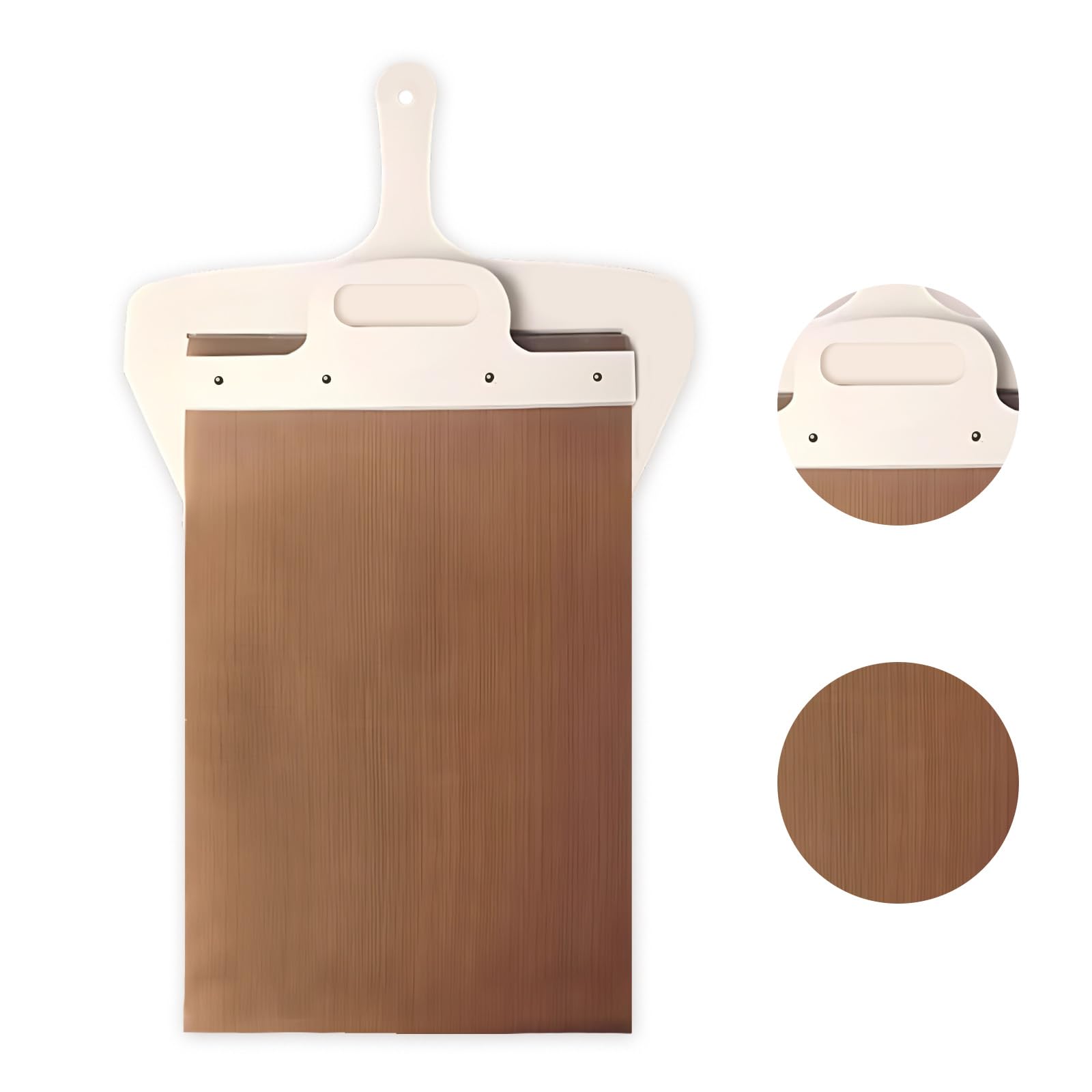 Kingbar Sliding Pizza Peel, Pizza Paddle With Handle, Non-Stick Pizza Peel Shovel, Transfers Pizza Perfectly, Pizza Spatula Paddle For Ovens, M