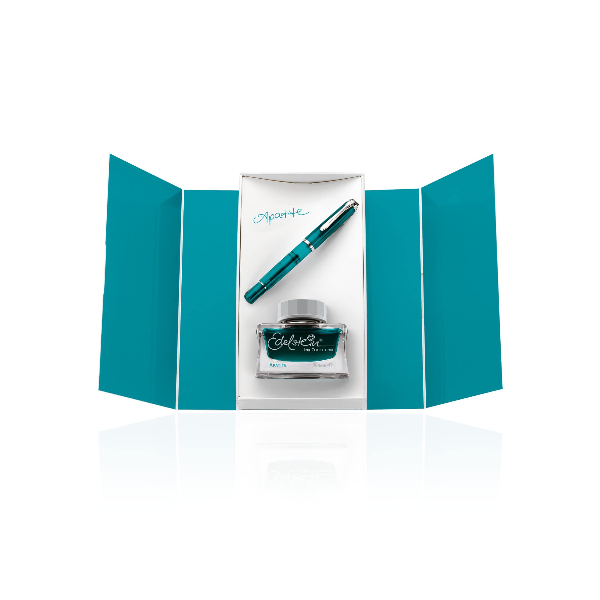 Pelikan GS-M205 Apatite EF Dolma Kalem, Edelst. Ink 50ml