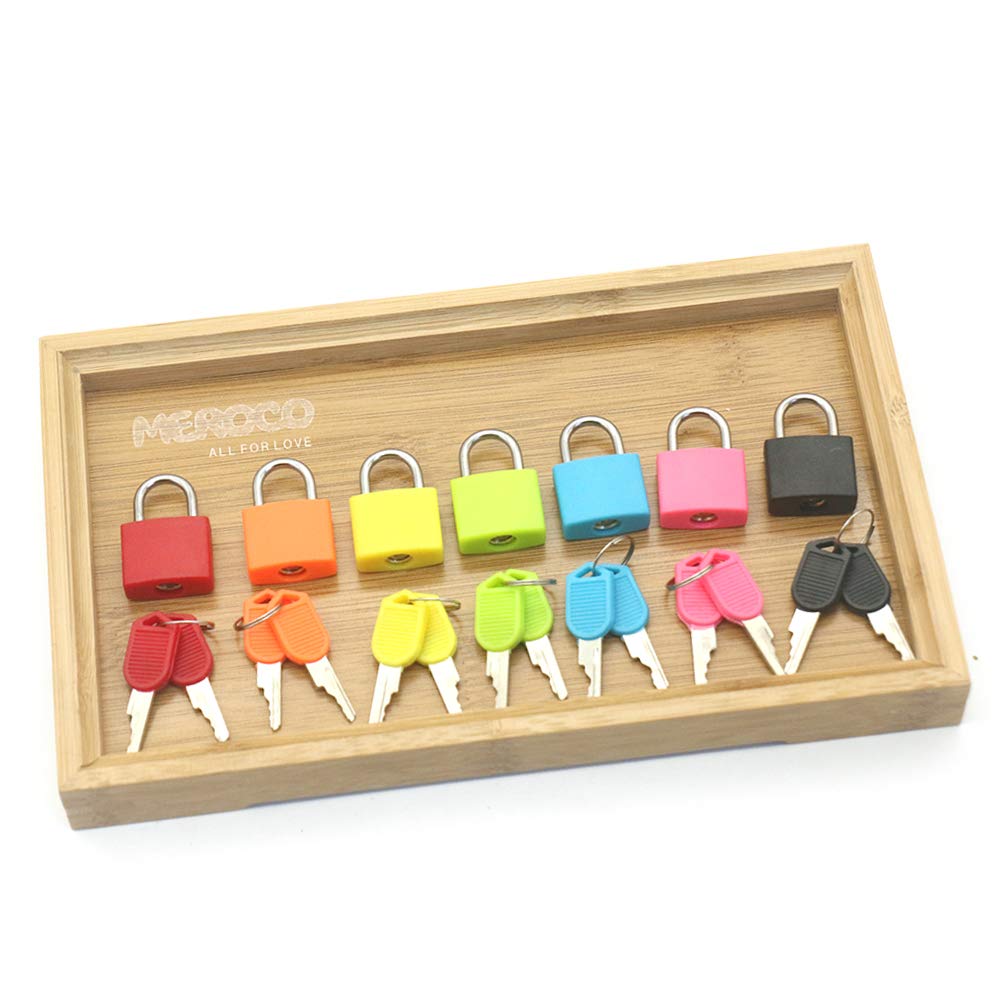 MEROCO Montessori Matching Colorful Keys and Locks Set Montessori Practical Life Matching Game Learning Toys for Kids Toddlers Kindergarten