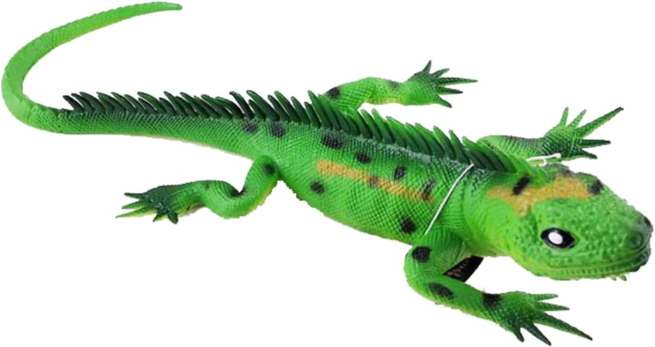 Yitaocty Large Green Rubber Lizard Model Realistic Nigeria Ubuy