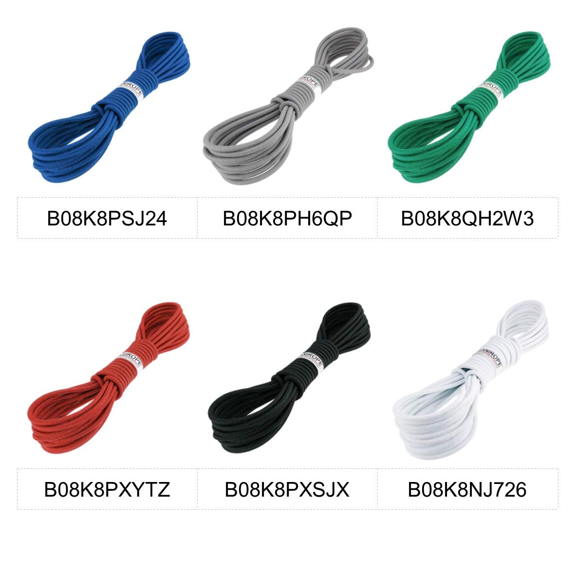 Kanirope® Linka gumowa MONOSPAN PE 8 mm 20 m zielona linka napinająca napinacz linka napinająca plandeka