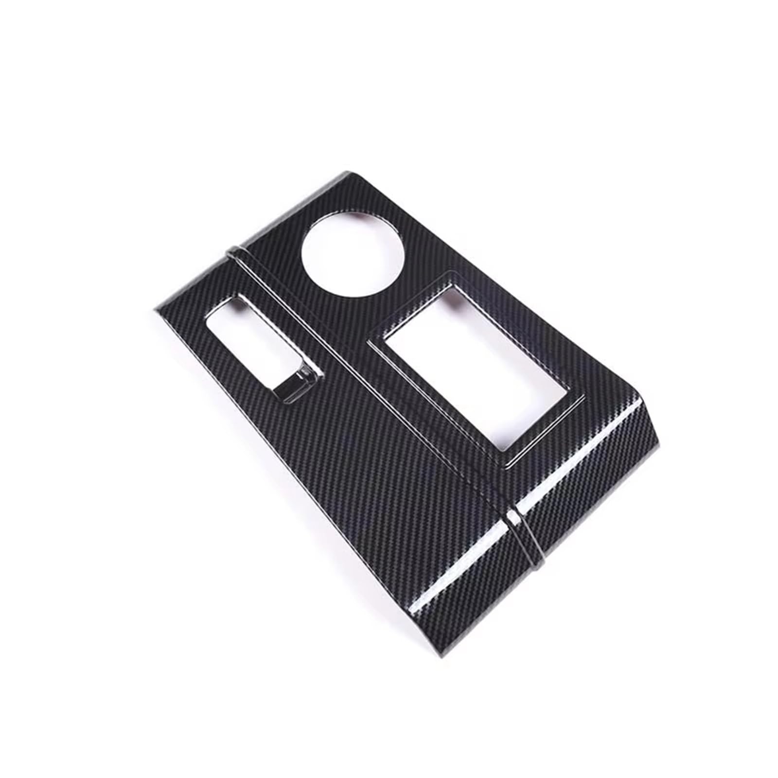 for Mitsubishi for Outlander 2022 2023 ABS Carbon Fiber Car Center Console Gear Shift Panel Cover Trim Sticker Interior Accessories Car Trim Interior