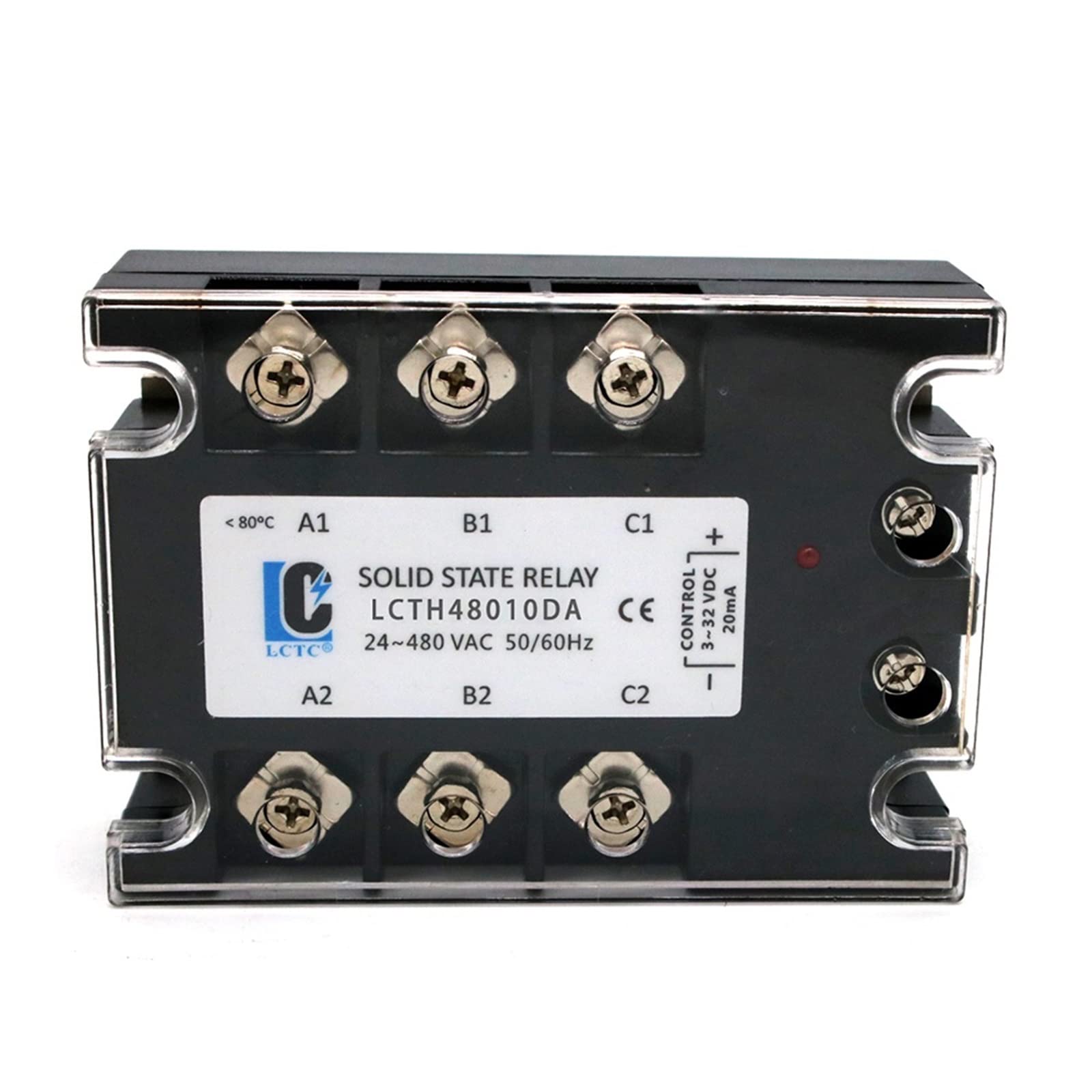 Relais à Semi-conducteurs Triphasé SSR 10DA pour la Régulation Thermique