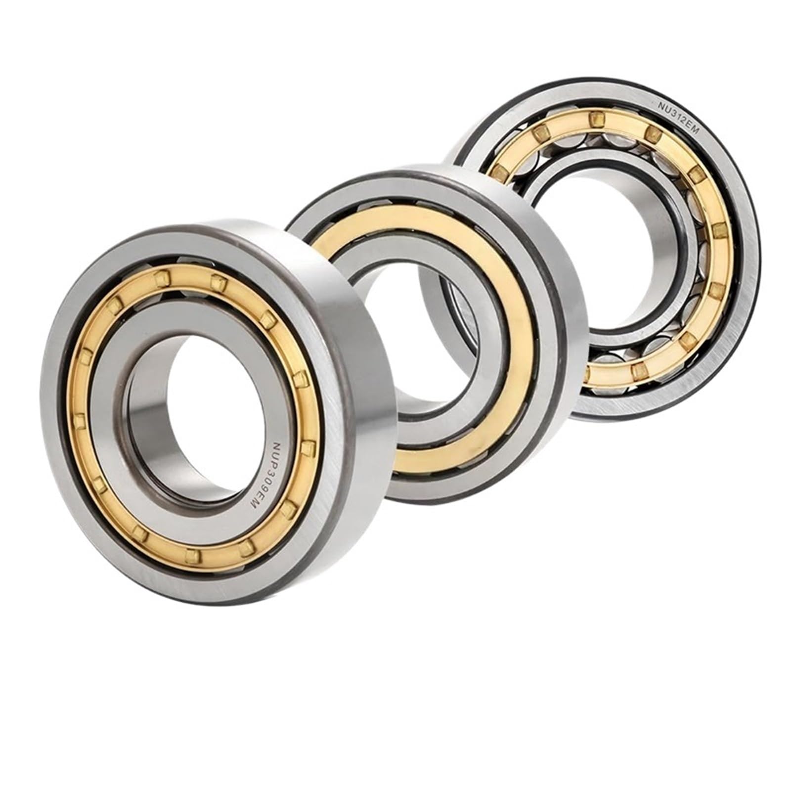 Roulement à rouleaux cylindriques, 1 pièce, N NU NJ NUP 203 204 205 206 207 208 209 210 EM NU203 NU204 NU205 NU206 NU207 NU208 209 NU210 C3(NU,210 50x90x20)