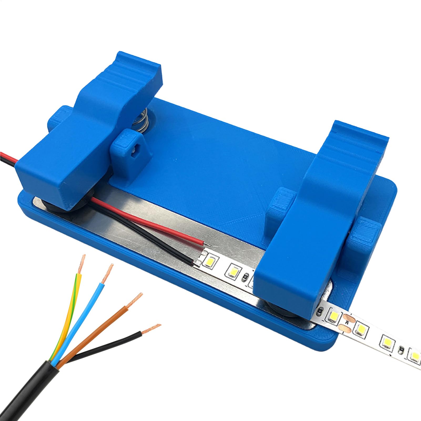 Pinza para Soldar Tira LED,Precisión Antideslizante | Sujetador para Tiras de Iluminación LED - para Ensamblaje y Reparación de Electrónica, Proyectos de Manualidades,