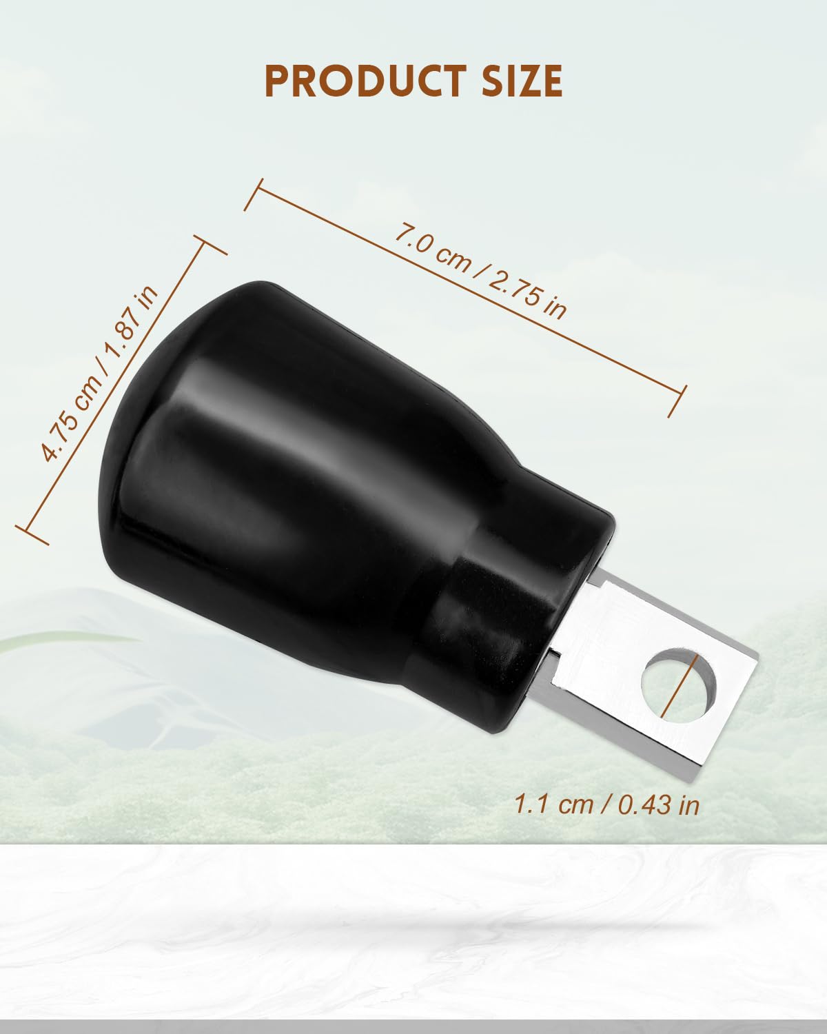Lot De 5 Butées D’extrémité De Câble En Acier Noir Pour Appareils De Musculation – Compatibles Poulies, Fixation Solide