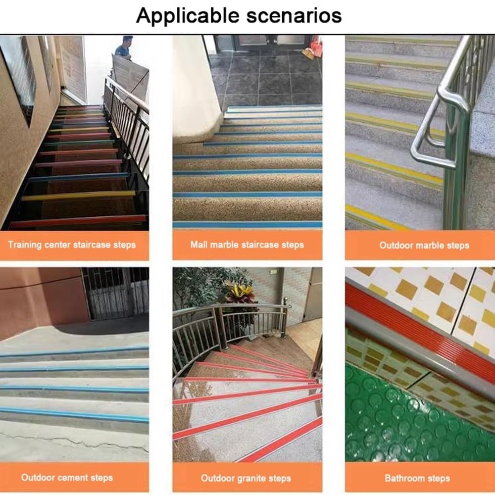 Profilo per bordi scale 50x25, 80 c - Profilo angolare in PVC