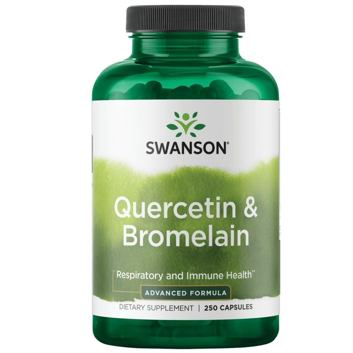 Swanson Quercetin & Bromelain, 250 Capsules, 2 Pack 250 Count (Pack of 2)