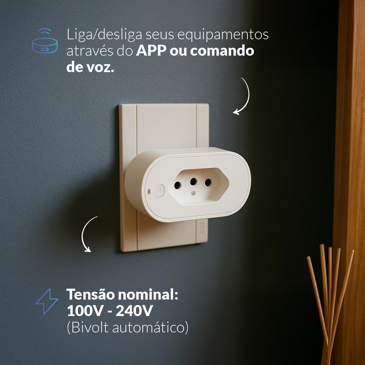 Review Tomada Inteligente Plug Smart Wifi: descubra como facilitar sua rotina com tecnologia 6 61Ka591s aL. SL1200