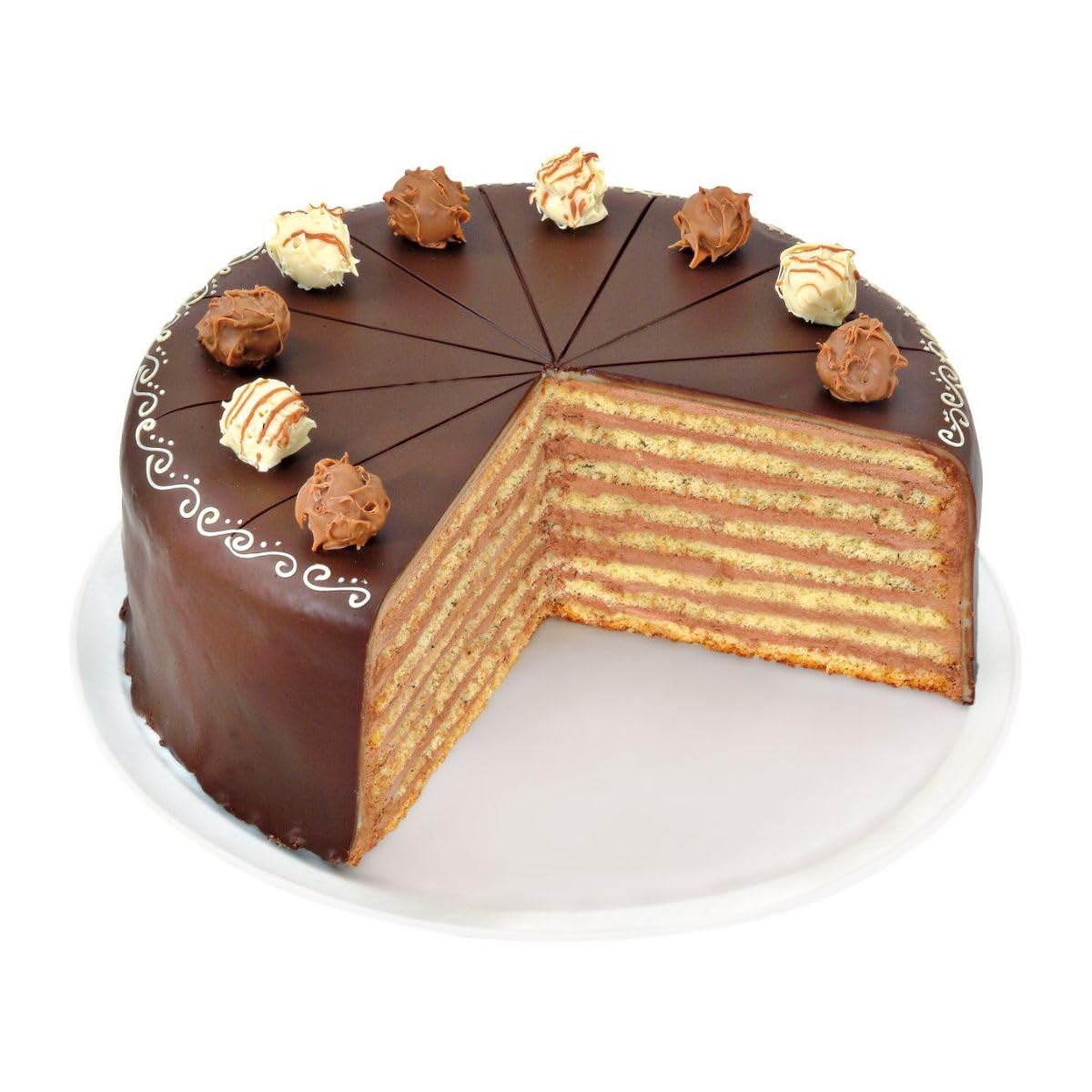 Zenker 7705 Set ustensiles à pâtisserie, set pour layer cake, accessoire patisserie layer cake, coupe gateau, layer cake accessoire, kit layer cake, set patisserie, Acier inoxydable, 28 cm
