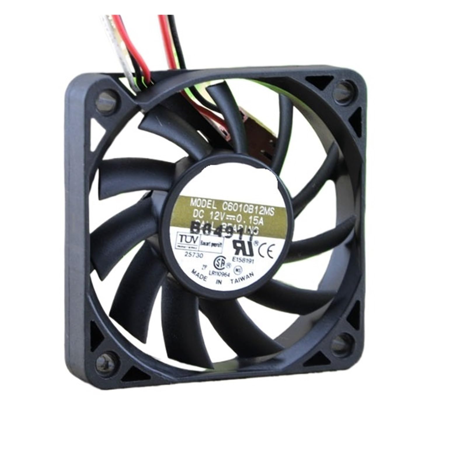 OKEWGHFL C6010B12MS 12V 0.15A 6010 60 * 60 * 10 mm COOLING FAN