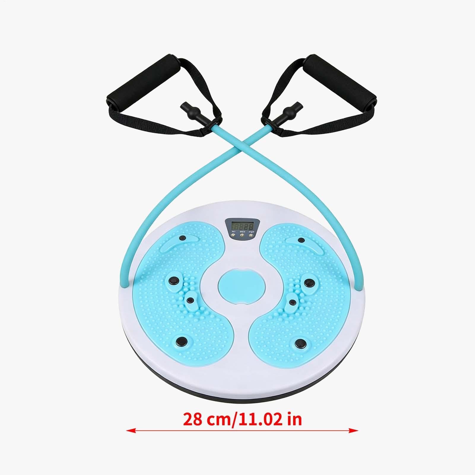 Máquina para torcer la cintura: disco de ejercicio aeróbico con tabla de torsión abdominal, plataforma giratoria para contar calorías, entrenador de equilibrio central | Gimnasio en casa Oficina Entus