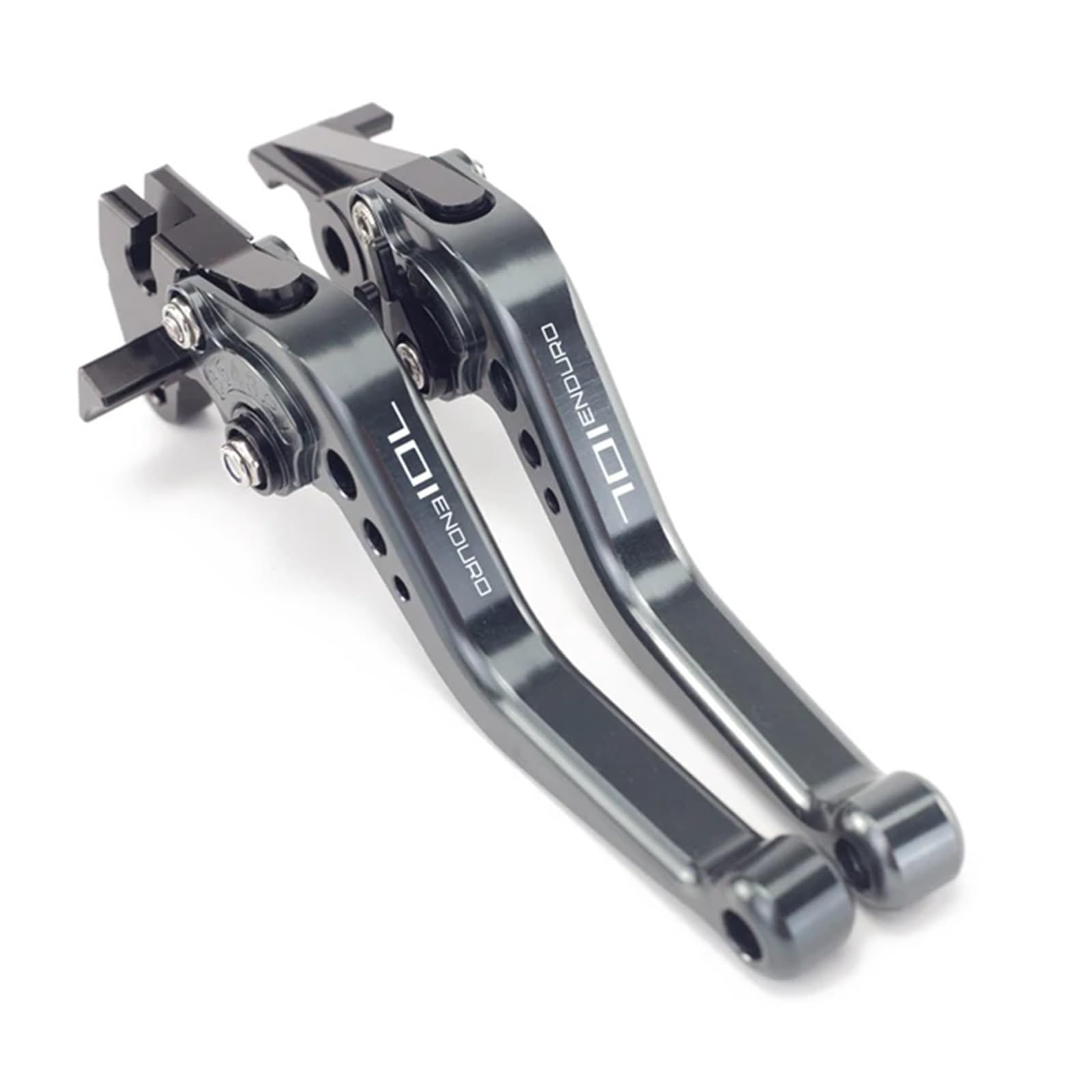 Clutch Brake Handle for Husqvarna 701 Enduro 701 Supermoto 2017 2018 2019 2020 2021 2022 Motorcycle Accessories Brake Clutch Lever Parts(Gray)