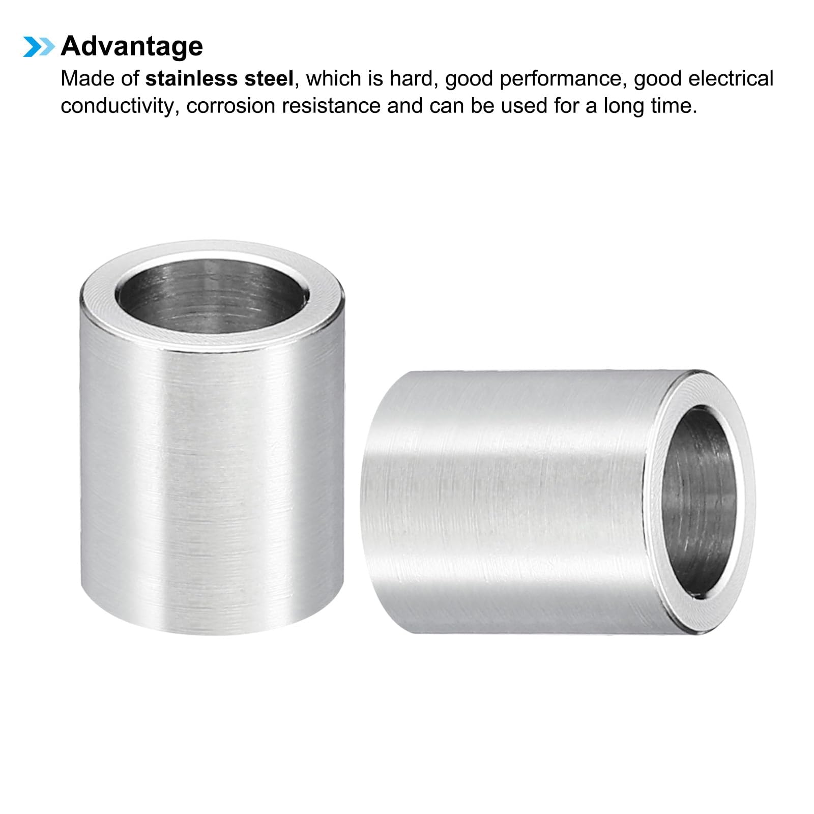 TA-VIGOR 5Pcs M8 Aluminum Spacer - Image 4