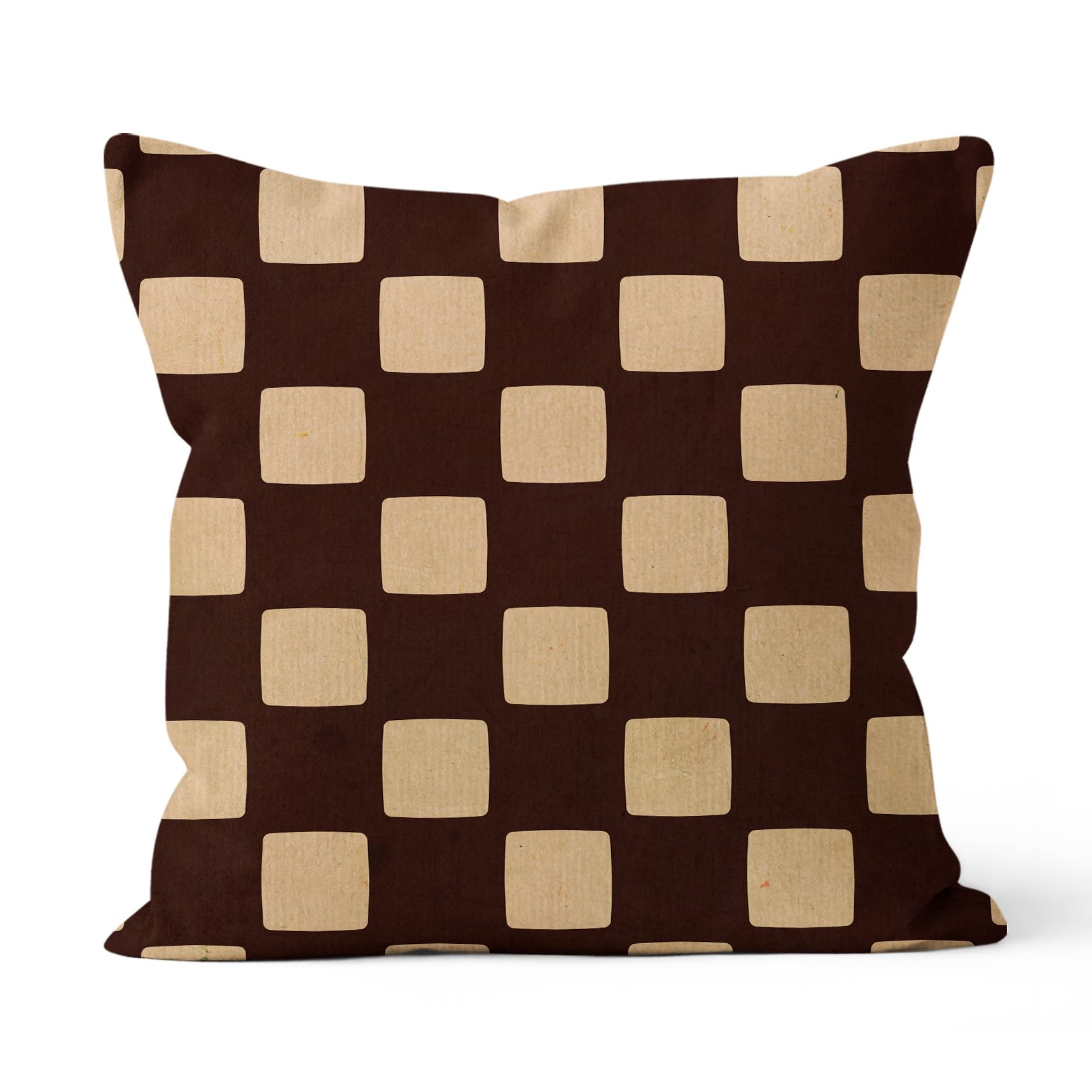 Photo 1 of HIWX Boho Checkered Pillow Covers 18x18