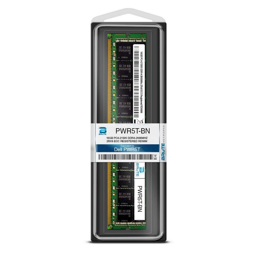 DDR4 16GB　8枚セット⑥ Brute Networks PWR5T-BN - 16GB DDR4-2666Mhz 2Rx8 ECC