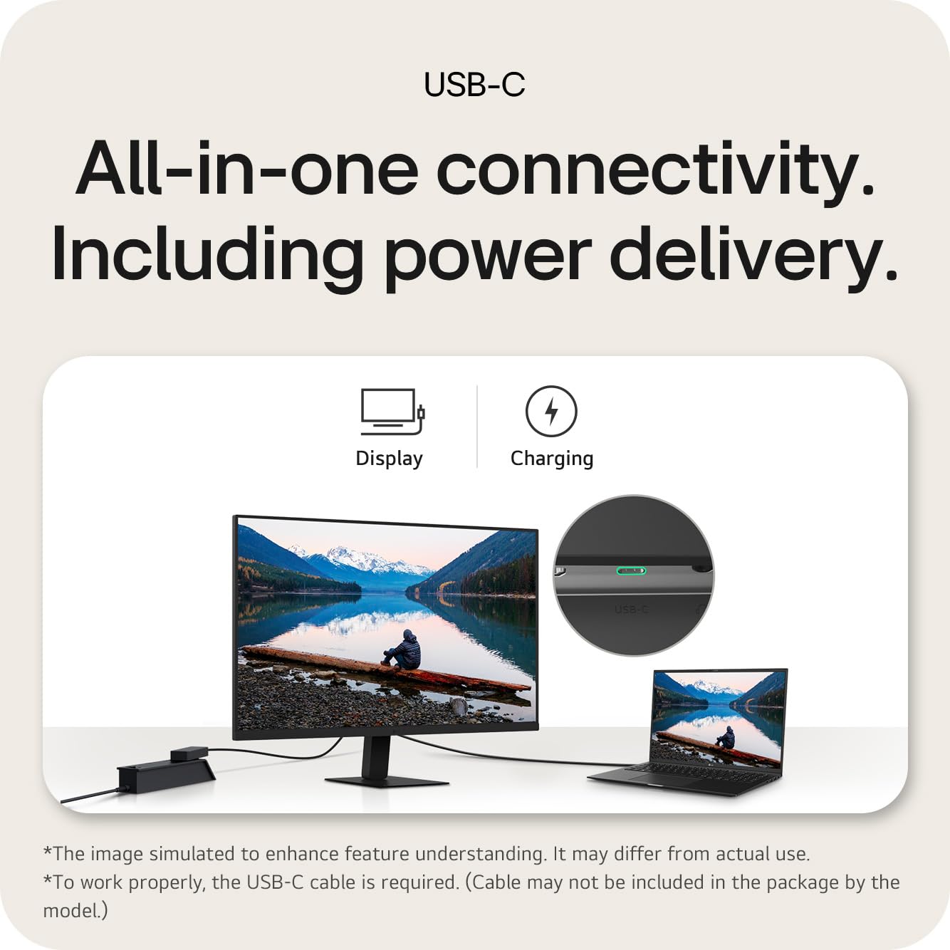 LG 32U631A-B Monitor PC 80 cm [31.5] 2560 x 1440 Pixel Quad HD Nero (32U631A-B 32IN IPS QHD 5MS - 2560X1440 16:9 1000:1 HDMI/USB)
