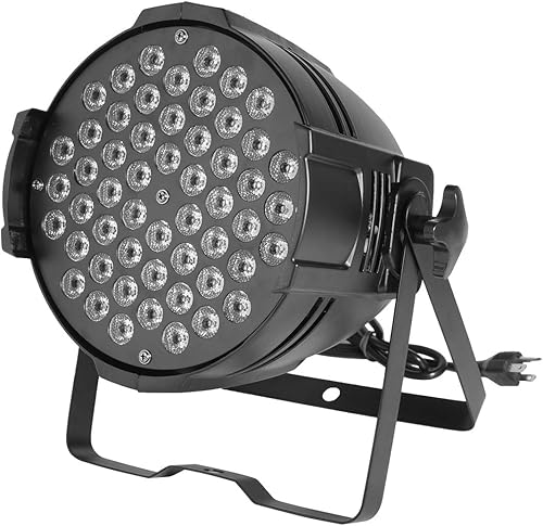 Miniatura 5 de TC-Home Par Light 54X3w LED RGBW DJ Iluminación DMX PAR64 8 CH Iluminación de la etapa Disco Partido Sound-actived Etapa Luz de lavado de pared