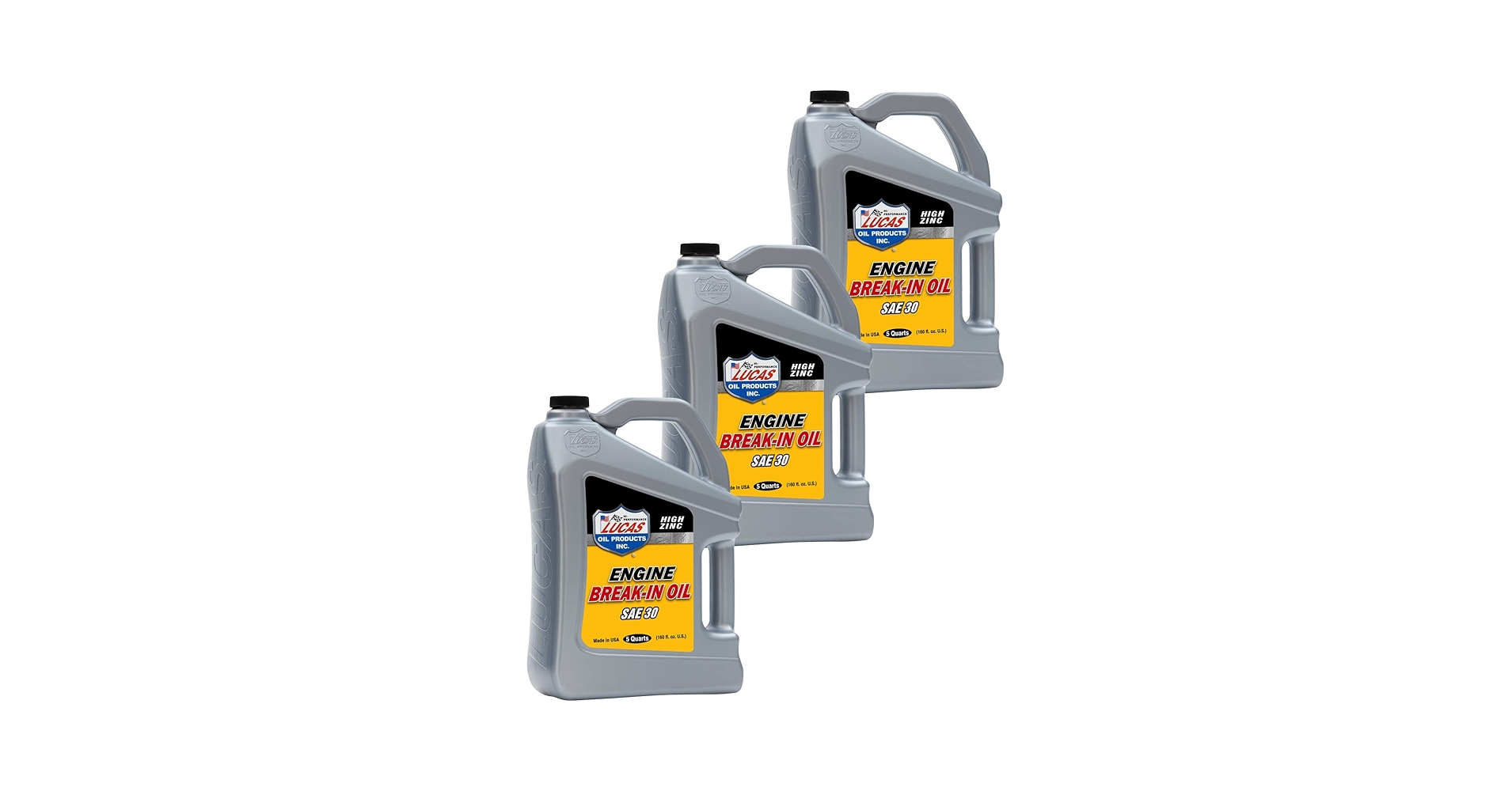Amazon.com: Lucas Oil 10636 SAE 30 Engine Break-In Oil - 5