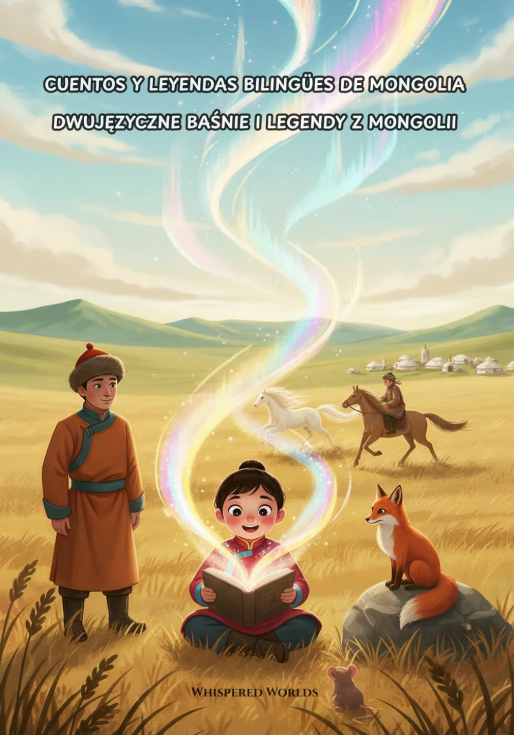 Cuentos y Leyendas Bilingües de Mongolia: Español-Polaco (Whispered Worlds)