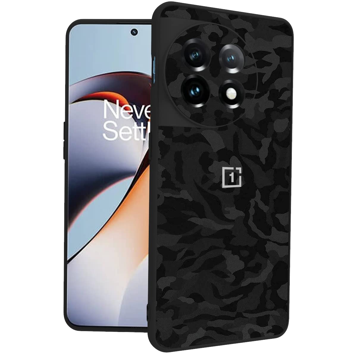 Riggear Sleek OnePlus 11R 5G Back Cover Case (TPU+PC | Black Camo) (B0BVFSGM3L) Amazon Price History, Amazon Price Tracker