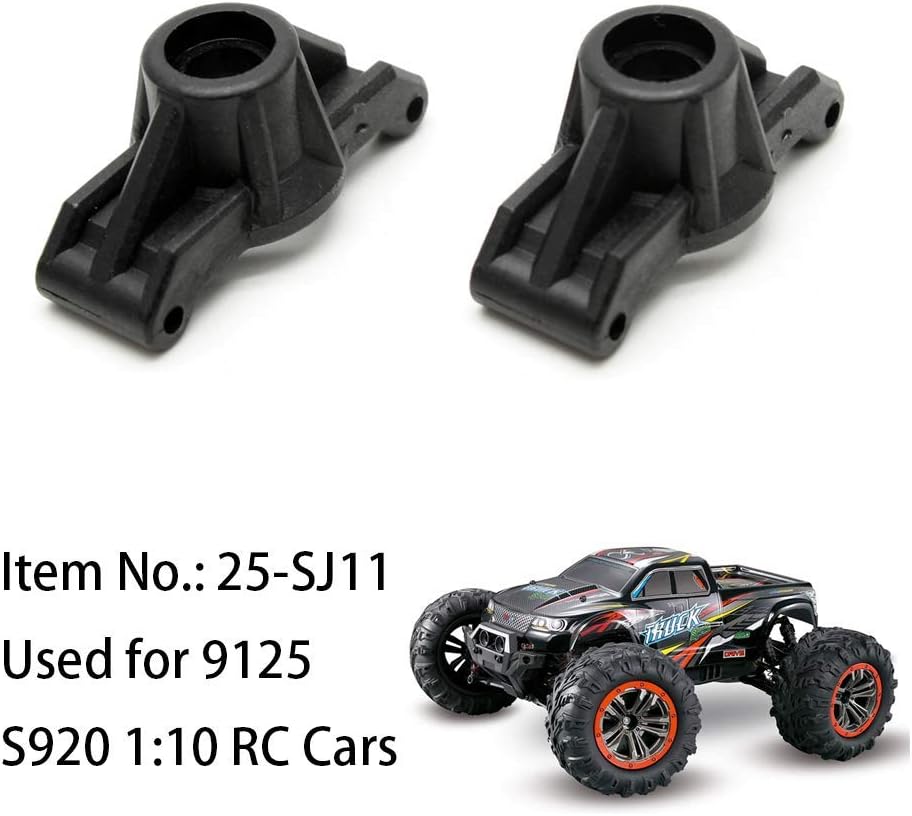 1:10 RC Cars 920-SJ11 Rear Steering Hub 9125 S920 Spare Parts 25-SJ11 LG-SJ11 Compatible with 1:10 9125 S920 S921 RC Car (2 PCS)