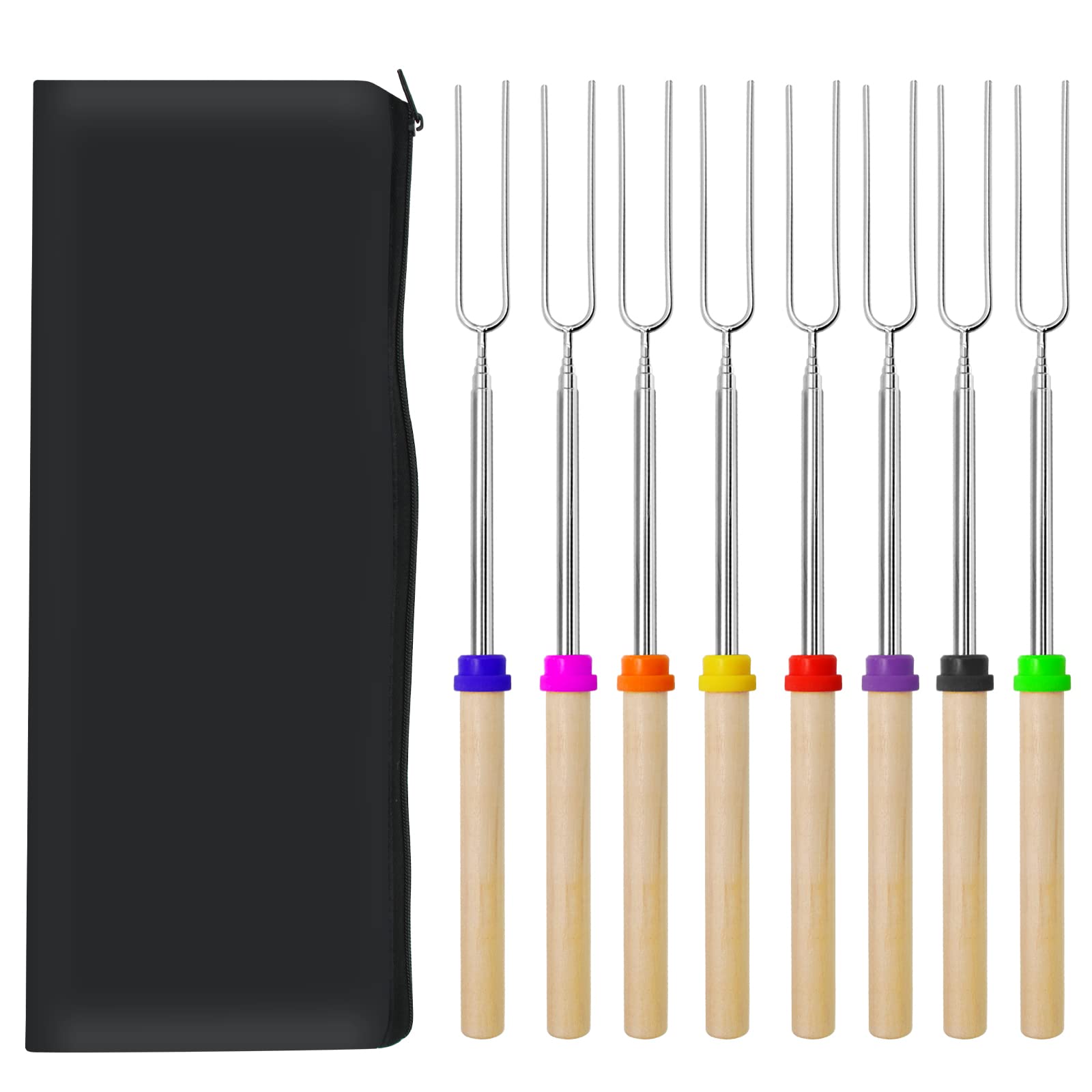 Buy Barbecue Forks8 Pack Marshmallow Roasting Sticks Extendable