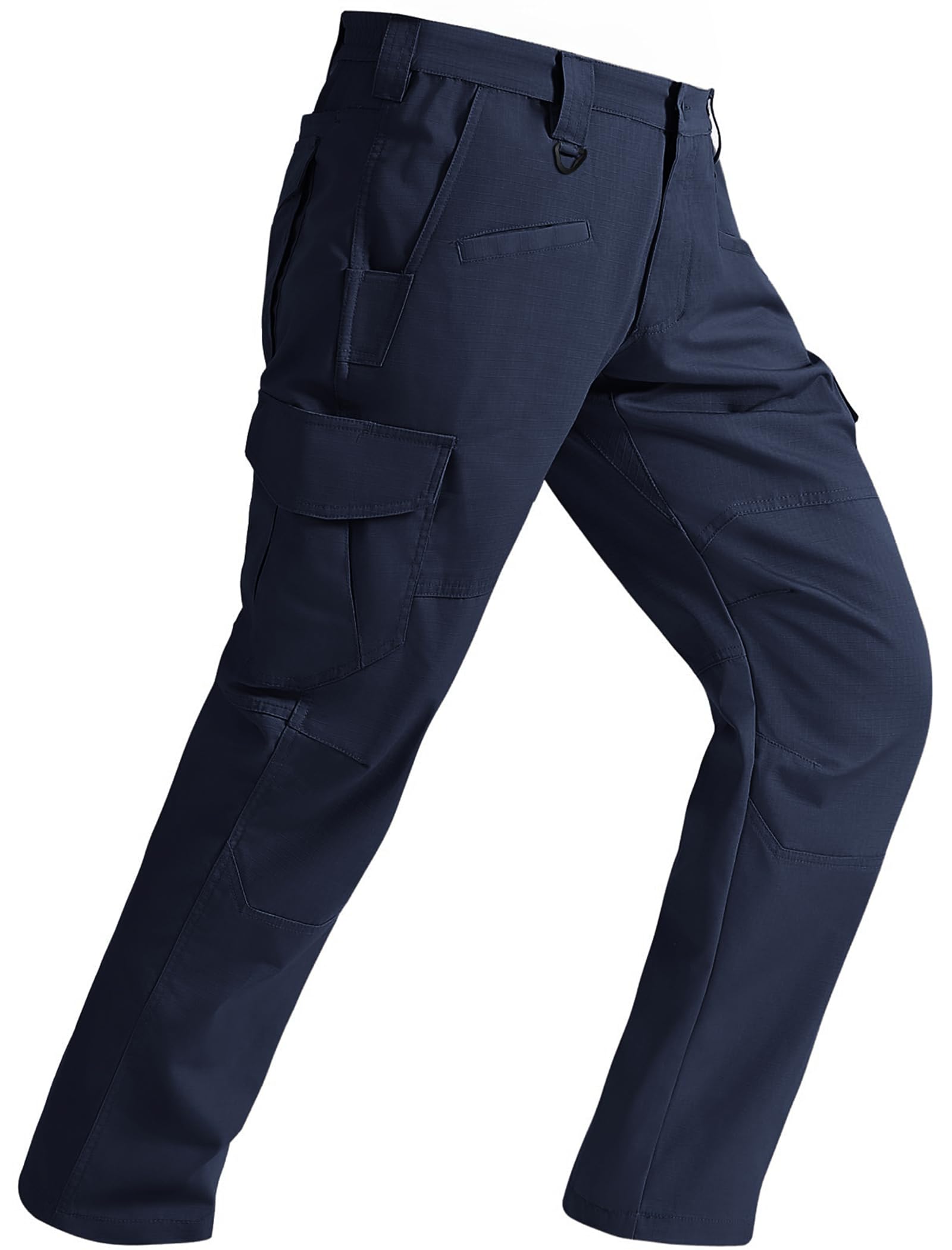 Elainone Cargohose Herren Arbeitshose Männer Stretch Outdoor Wanderhose Wasserdicht Ripstop mit 10 Taschen