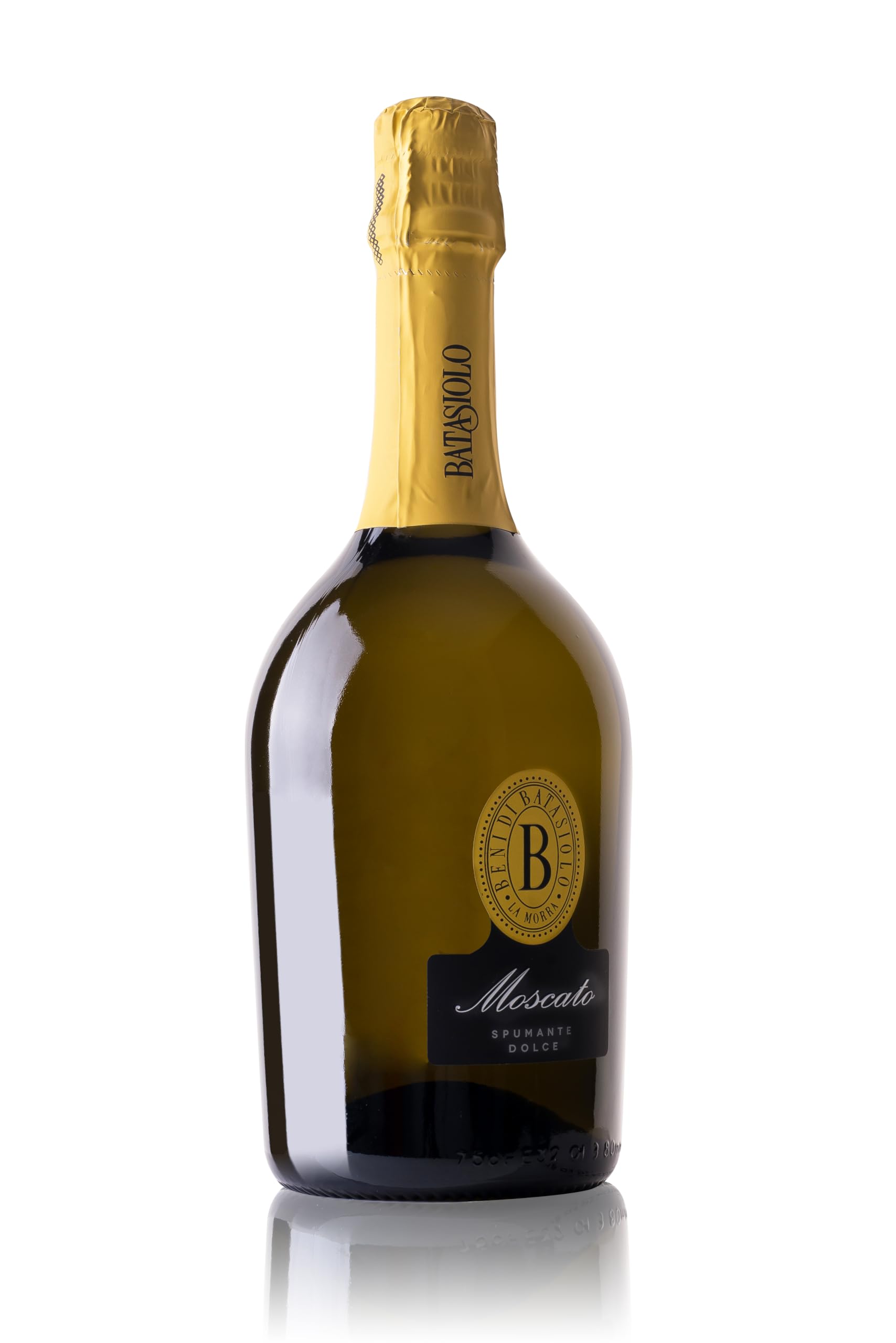 Batasiolo, MOSCATO SPUMANTE, Vino Bianco, Spumante Dolce, Metodo Charmat Martinotti - Confezione da 6