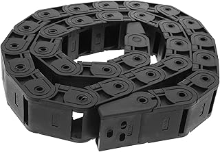 PLAFOPE 3D Printing Chain 3 d Printers CNC Machines Drag Chain Nylon Drag Chain Enclosed 3D Drag Chain Enclosed Drag Chain Cable Carrier Chain Black T18 The Chain Nylon Small