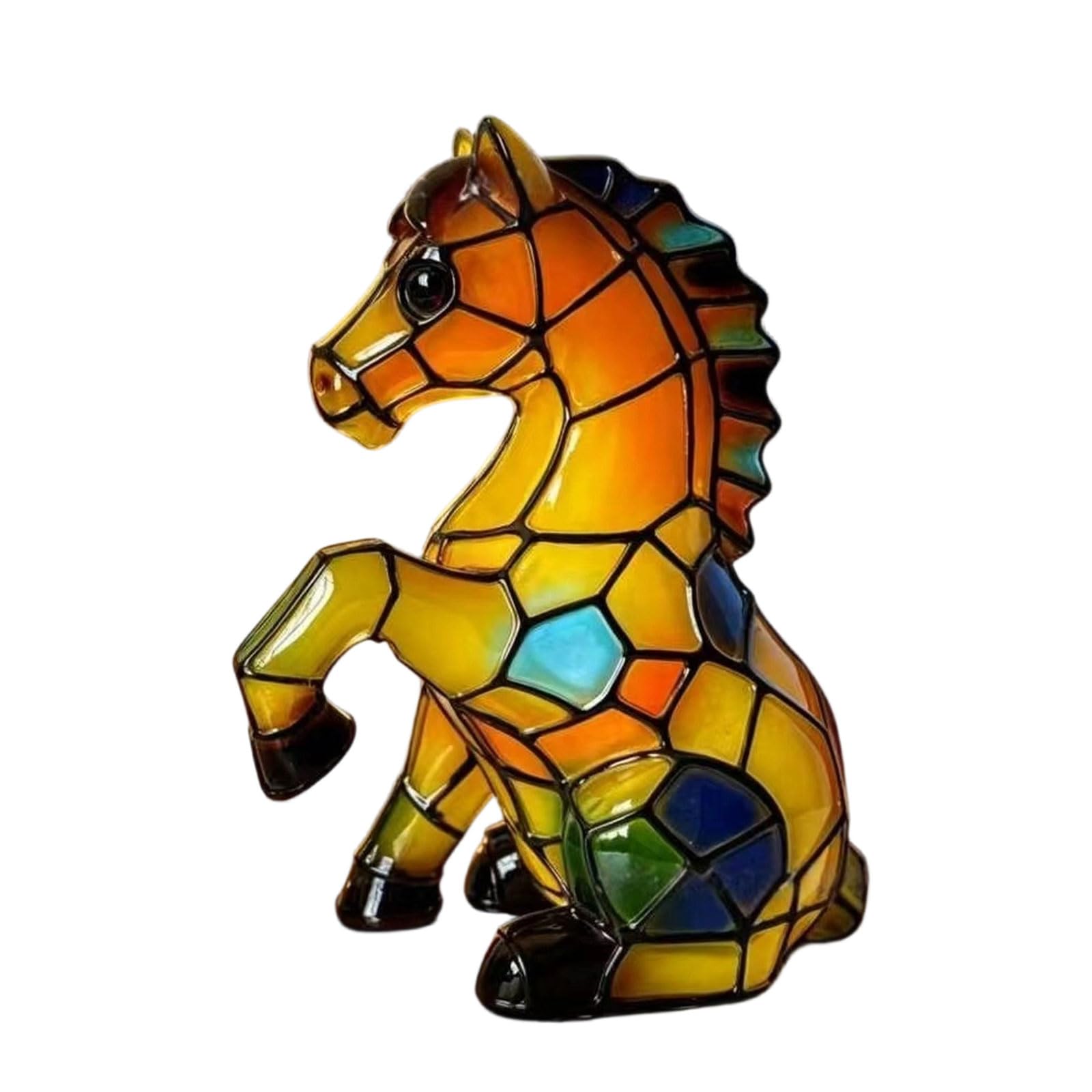 Elnwnnkc Decorative Animal Bedside Lamp LED Resin Figurine Light for Bedroom Desk Shelf Entryway Tabletop Home Indoor Accent Lamp Bedside Bedroom Shelf Desk Entryway Decor Soft Glow