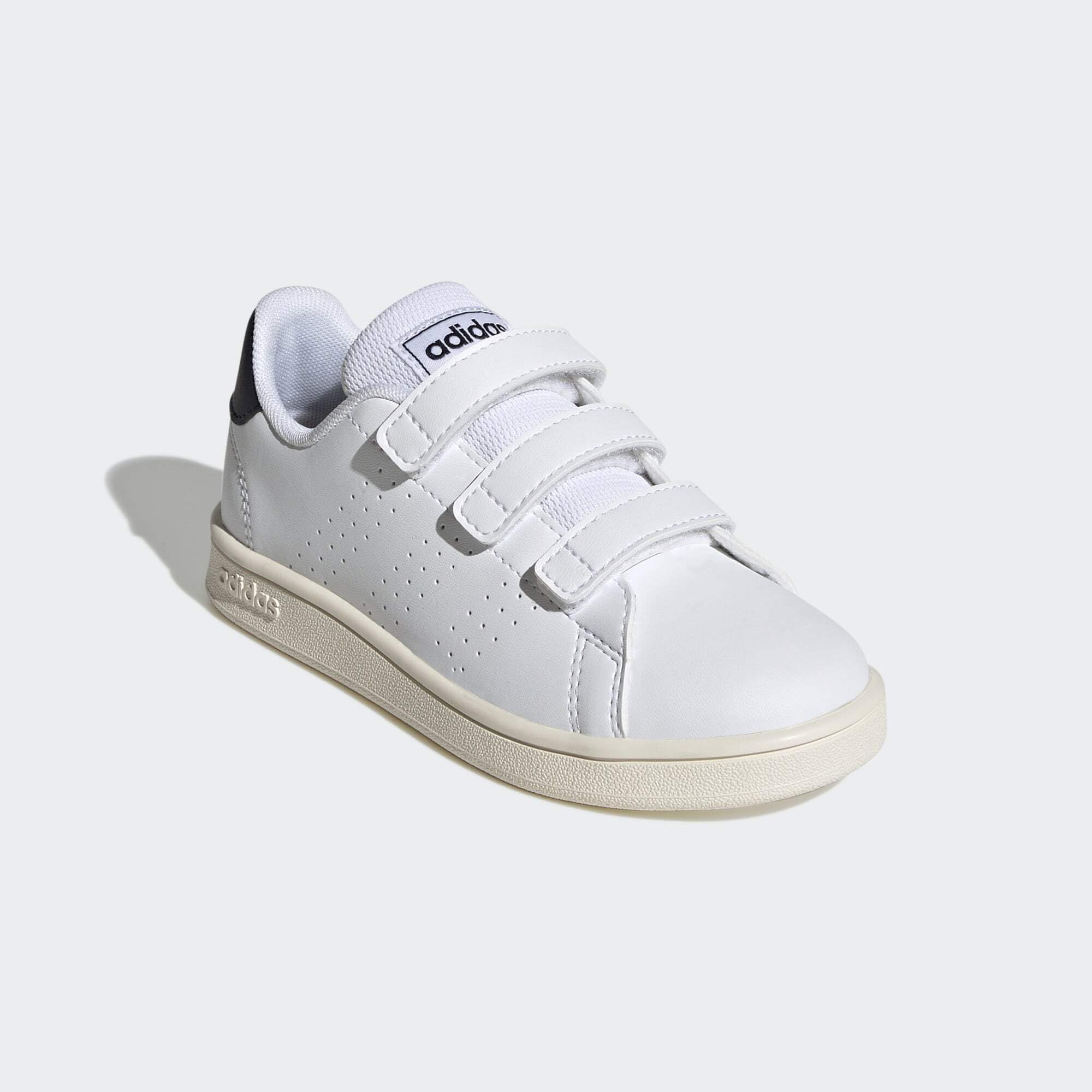 adidas Advantage, Sneakers Unisex - Bambini, Bianco (Ftwr White/Legend Ink/Cloud White), 35 EU