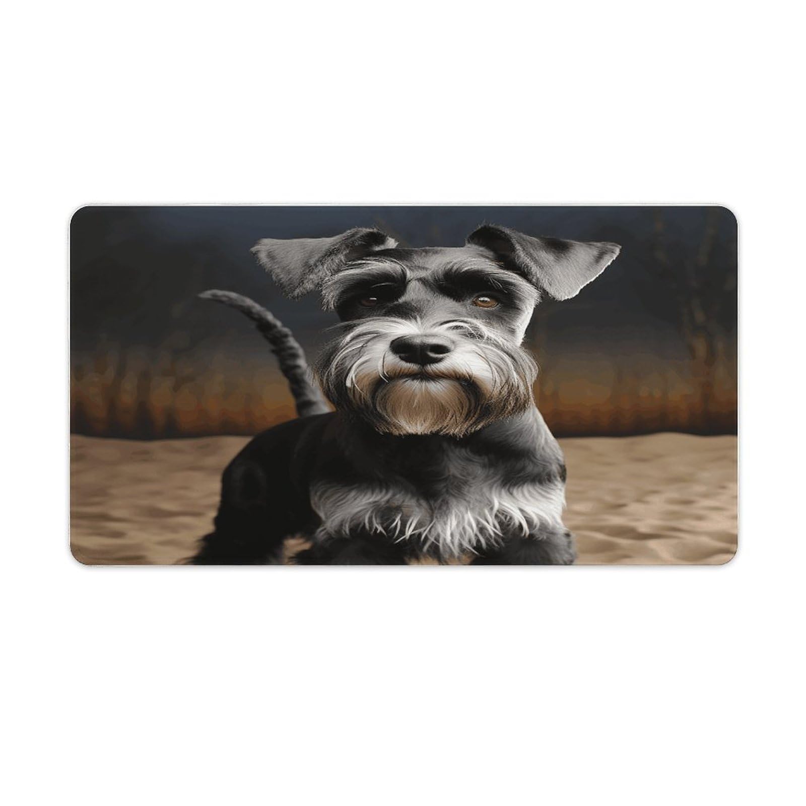 Protection de bureau pour maman motif schnauzer adorable - 8
