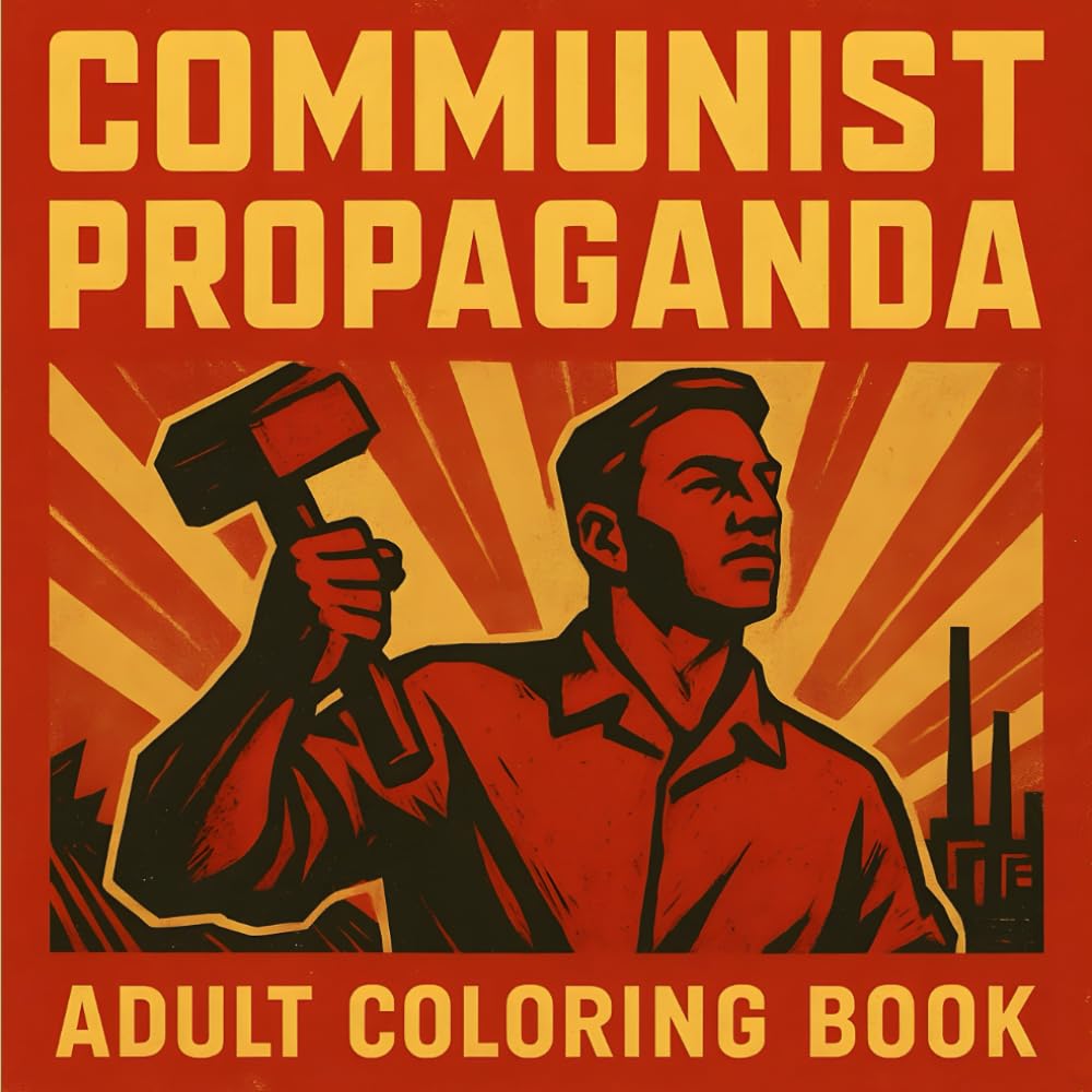 Communist Propaganda: Adult Coloring Book (Structures of Authority: A Pop Art Book Series)