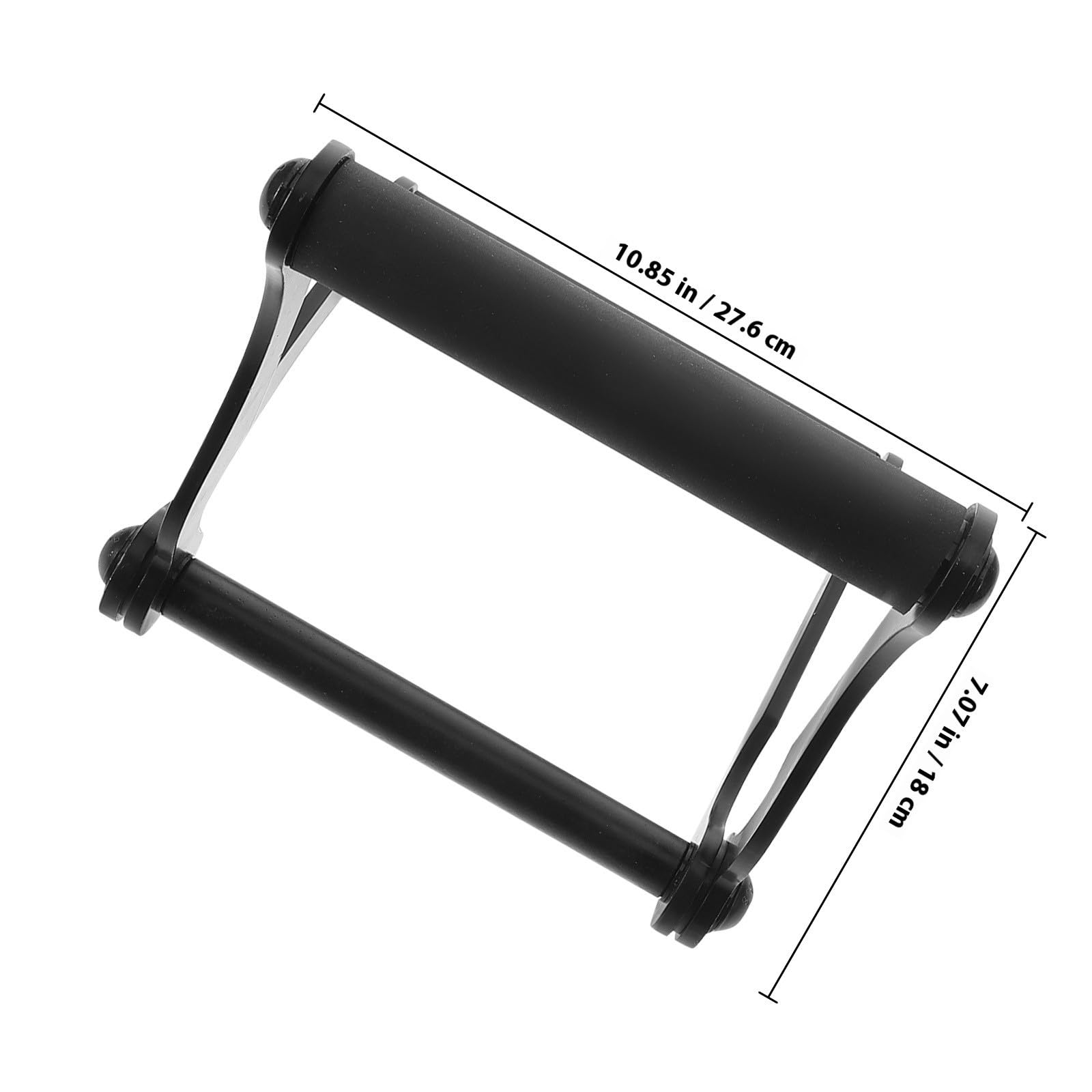 MAGICLULU Mango V V Ajustable para Máquinas de Cable Diseño Robusto Negro Accesorio para Poleas de Gimnasio Casa para Ejercicios de Espalda y Triceps Agarre Ergonómico y Duradero