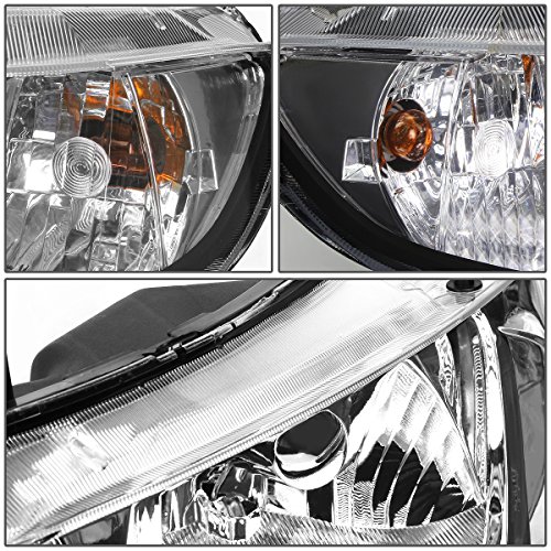 Auto Dynasty 33101SNAA02 Halogen Model Factory Style Headlights Assembly Compatible With Honda Civic 4-Door Sedan 2006-2011 thumb #2