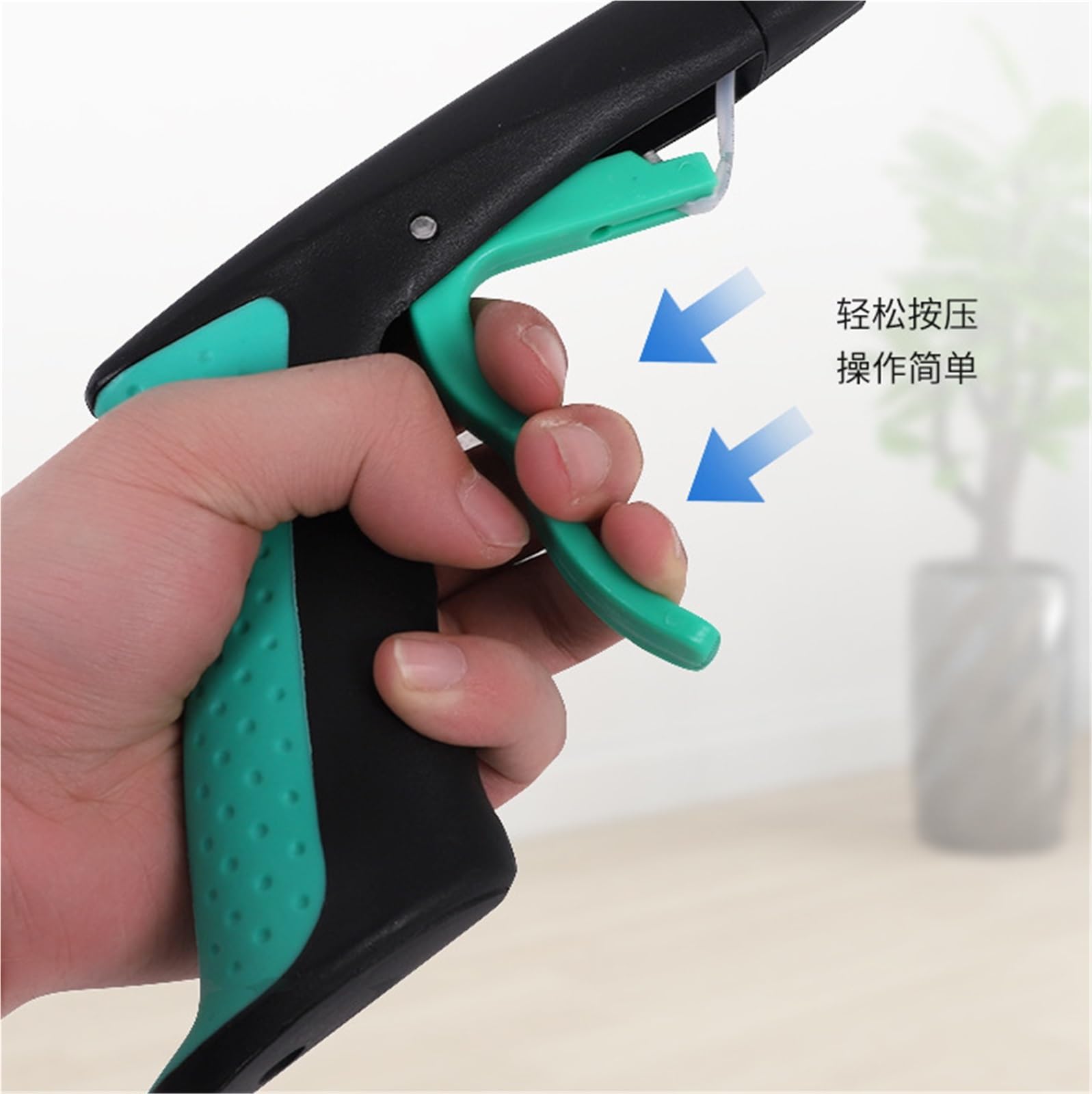 Pinza Raccogli Oggetti Resistente Strumento di Presa Reacher Raccolta Pinza Pieghevole Raccoglitrice Rifiuti Raccoglitori Pinza Antiscivolo(Blue)