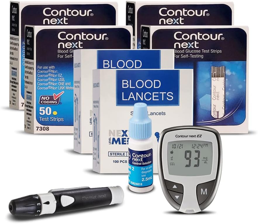 NextLevelMed Diabetes Testing Kit Includes 200 Strips