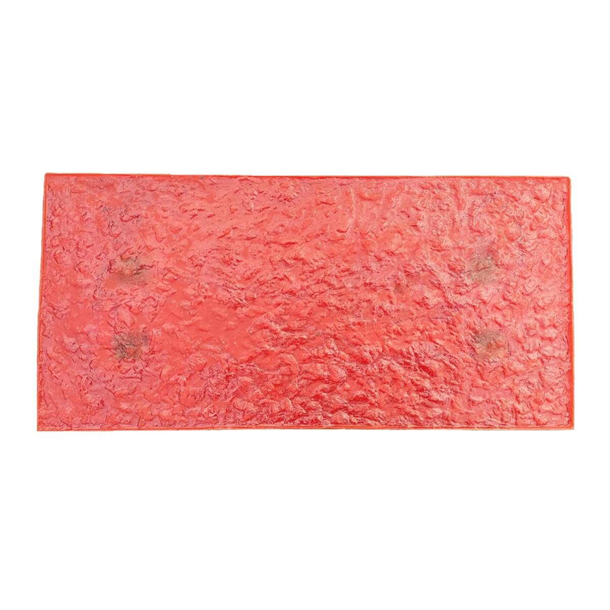 Moule à béton à motif pierre naturelle pour éliminer les joints visibles sur terrasse