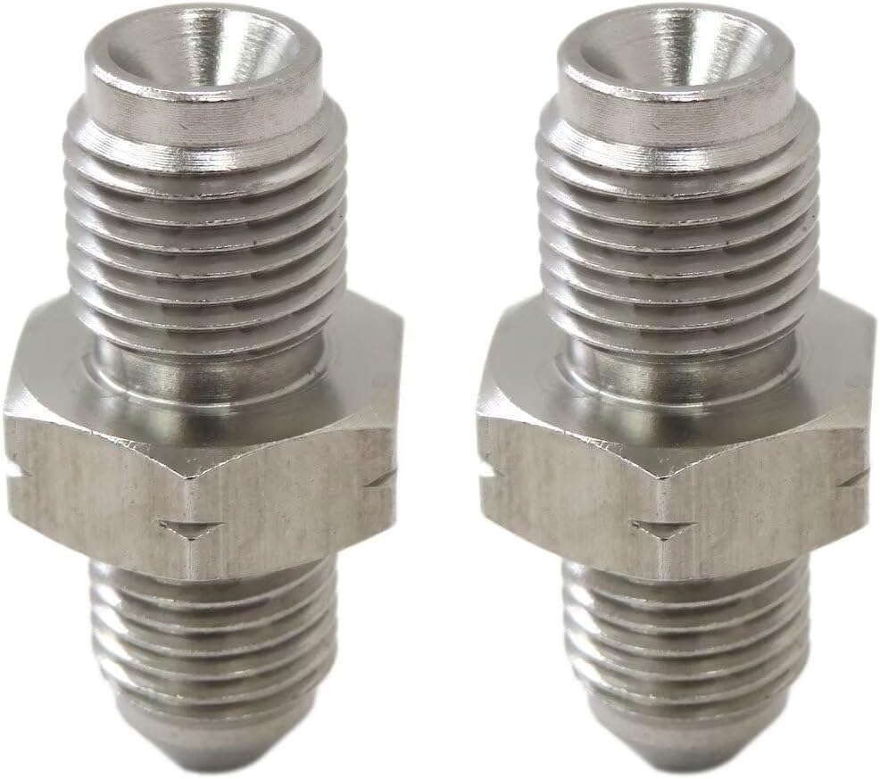 Professional M10 x 1.0 (Metric 10mm) to 3AN -3 AN3 Brake Adapter Fittings,Pack of 2 by XSPANDER