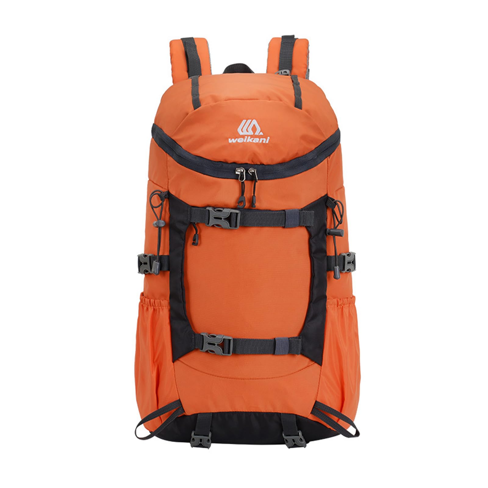 Wanderrucksack 40L, Wanderrucksack Herren Damen mit Regenhülle Wasserdichter Rucksack mit Rückenbelüftung und Netzrücken Trekkingrucksack für Radfahren,Bergsteigen und Reisen