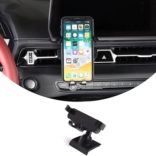 Soporte de teléfono celular con salida de aire ABS para Toyota Supra GR A90 A91 MK5 2019 2020 2021 2022