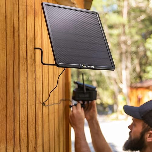 Miniatura 8 de VOSKER 2 en 1 Solar 15,000 mAh Cargador universal inalámbrico para exteriores, paquete de batería USB, banco de energía para teléfonos inteligentes