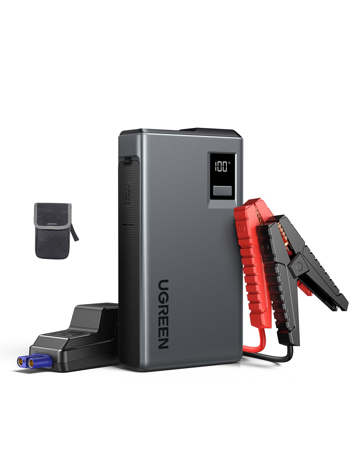 UGREEN Jump Starter Power Pack 1000A Car Battery Booster for 6 0L Gasoline and 3 5L Diesel Engines