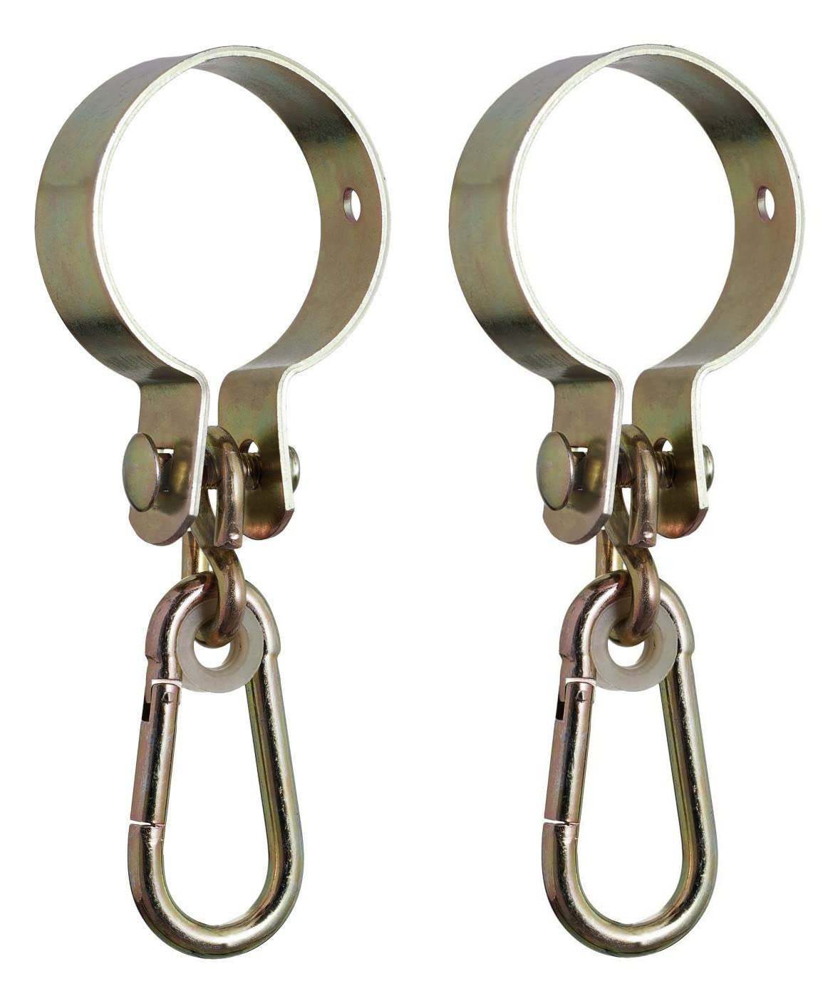 Crochets de balançoire ronds 120mm pour fixer un jeu d'escalade extérieur
