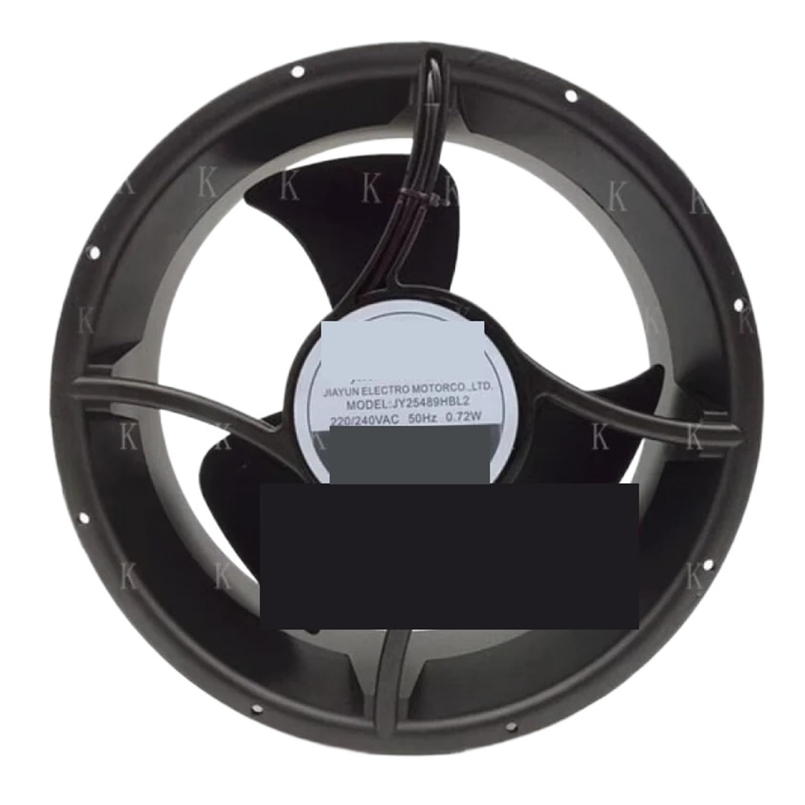 BRODEFUP JY25489HBL2 AC220V-240V 72W 25489 Cooling Fan