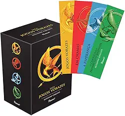 Saga Jogos Vorazes: Coleção com quatro livros (com marcadores)