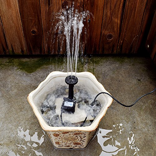 Decdeal Bomba de energia solar Fonte de energia solar Piscina Bomba de água Plantas de jardim Kit de